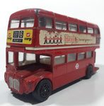 Vintage Corgi Toys London Transport Routemaster Double Decker Bus "Hamley's The finest toyshop in the world" Red 1/50 Scale Die Cast Toy Car Vehicle