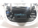 Maisto Volkswagen New Beetle Silver 1/18 Scale Die Cast Toy Car Vehicle with Opening Doors Hood and Hatch