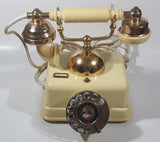 Vintage French Style Fragonard Like Man and Woman Rotary Telephone