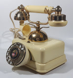 Vintage French Style Fragonard Like Man and Woman Rotary Telephone