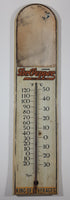 Rare Antique Taylor Drink Dr. Pepper Good For Life King Of Beverages Wood Plaque Thermometer