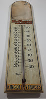 Rare Antique Taylor Drink Dr. Pepper Good For Life King Of Beverages Wood Plaque Thermometer