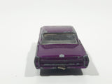 Rare Vintage 1970 Lesney Superfast Matchbox R Series No. 22 Pontiac GP Sports Coupe Purple Die Cast Toy Car Vehicle