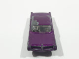 Rare Vintage 1970 Lesney Superfast Matchbox R Series No. 22 Pontiac GP Sports Coupe Purple Die Cast Toy Car Vehicle