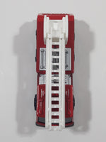 1992 Tonka Fire Ladder Truck Red Die Cast Toy Car Construction Equipment Vehicle - McDonald's Happy Meal