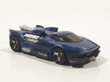 2001 Hot Wheels First Editions Maelstrom Dark Blue Die Cast Toy Car Vehicle