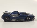 2001 Hot Wheels First Editions Maelstrom Dark Blue Die Cast Toy Car Vehicle