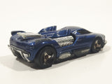 2001 Hot Wheels First Editions Maelstrom Dark Blue Die Cast Toy Car Vehicle