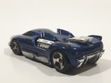 2001 Hot Wheels First Editions Maelstrom Dark Blue Die Cast Toy Car Vehicle