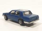Vintage Summer Marz Karz Volvo 760 Sedan Safety #1 Blue No. 8802 Die Cast Toy Car Vehicle Made in China