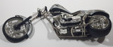 2004 Funline West Coast Choppers El Diablo Silver Die Cast Toy Vehicle FOR PARTS OR REPAIR