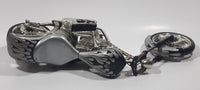 2004 Funline West Coast Choppers El Diablo Silver Die Cast Toy Vehicle FOR PARTS OR REPAIR