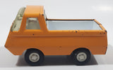 Vintage Tonka Open Box Pickup Truck Orange and White Pressed Steel Toy Car Vehicle