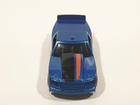 2015 Hot Wheels Race Team Circle Trucker Truck Dark Blue Die Cast Toy Car Vehicle