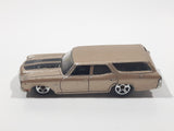 2009 Hot Wheels 1970 Chevrolet Chevelle SS Wagon Gold Die Cast Toy Car Vehicle