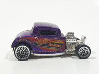 2000 Hot Wheels '32 Ford Vicky Purple Die Cast Toy Car Hot Rod Vehicle