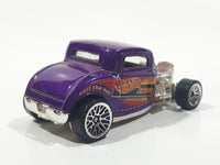 2000 Hot Wheels '32 Ford Vicky Purple Die Cast Toy Car Hot Rod Vehicle