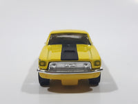 2008 Matchbox '68 Ford Mustang Cobra Jet Yellow Die Cast Toy Muscle Car Vehicle