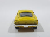 2008 Matchbox '68 Ford Mustang Cobra Jet Yellow Die Cast Toy Muscle Car Vehicle