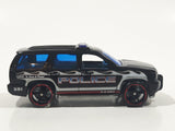 2011 Hot Wheels HW City Works '07 Chevy Tahoe Police K-9 Unit #591 Black Die Cast Toy Car Emergency Vehicle