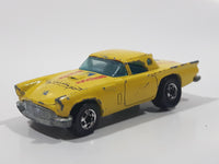 Vintage 1978 Hot Wheels Oldies But Goodies '57 T-Bird Yellow Die Cast Toy Classic Car Vehicle BW Hong Kong