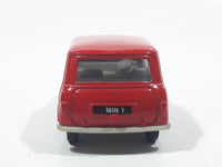 Corgi Mini Cooper Red "Min 1" Die Cast Toy Car Vehicle Made in Gt. Britain