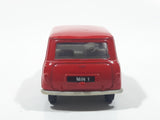 Corgi Mini Cooper Red "Min 1" Die Cast Toy Car Vehicle Made in Gt. Britain