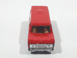 Vintage Yatming Style Ford Econoline E-150 Van Sunbird Red Die Cast Toy Car Vehicle Made in Hong Kong