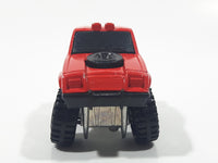 1990 Hot Wheels Gulch Stepper Red Die Cast Toy Car Vehicle