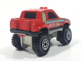 1990 Hot Wheels Gulch Stepper Red Die Cast Toy Car Vehicle