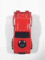 1990 Hot Wheels Gulch Stepper Red Die Cast Toy Car Vehicle