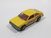 Vintage 1982 Hot Wheels Chevy Citation X-11 Yellow Die Cast Toy Car Vehicle