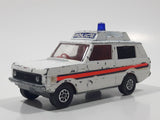 Vintage Corgi Whizz Wheels Vigilant Ranger Rover Ambulance White Die Cast Toy Car Vehicle with Opening Rear Gate