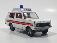 Vintage Corgi Whizz Wheels Vigilant Ranger Rover Ambulance White Die Cast Toy Car Vehicle with Opening Rear Gate