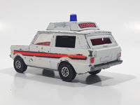 Vintage Corgi Whizz Wheels Vigilant Ranger Rover Ambulance White Die Cast Toy Car Vehicle with Opening Rear Gate