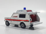 Vintage Corgi Whizz Wheels Vigilant Ranger Rover Ambulance White Die Cast Toy Car Vehicle with Opening Rear Gate