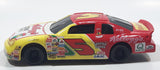 1997 ToyBiz NASCAR #5 Terry Labonte Kellogg's Corn Flakes Starburst Yellow and Red Die Cast Toy Race Car Vehicle