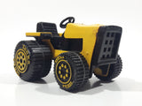 Vintage Tonka Tractor Yellow and Black Pressed Steel and Plastic Toy Car Vehicle 811002