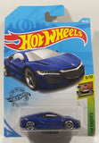 2019 Hot Wheels HW Exotics '17 Acura NSX Dark Blue Die Cast Toy Car Vehicle New in Package