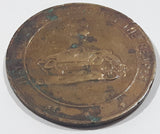 Vintage Joie Chitwood World Champion Dare Devils "May Good Luck Accompany The Bearer" Indian Head Metal Token Coin