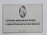 1996 Par Pic Star Trek Trivia Trading Card Game (Individual)