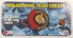 Molson NHL Team Crests Ottawa Senators NHL Hockey Team Logo 2" x 2 1/2" Embroidered Fabric Sports Patch Badge