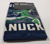 NHL Vancouver Canucks Ice Hockey Team 11" x 11" Wash Cloth New with Tags