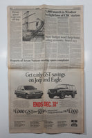 Monday December 17, 1990 Vancouver Sun Calgary Flames Theoren Fleury Newspaper (Sports Section)