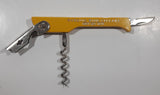 ABA Italy Marquis Wine Cellars Yellow Corkscrew Bottle Opener Bar Multi-Tool Accessory