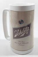 Westbend Thermoserv Schlitz "The Beer that made Milwaukee" 6 1/2" Plastic Beer Mug