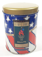 1996 Golden Harvest Products Atlanta Summer Olympic Games Collection 5 5/8" Tall Tin Metal Canister