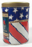 1996 Golden Harvest Products Atlanta Summer Olympic Games Collection 5 5/8" Tall Tin Metal Canister