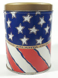 1996 Golden Harvest Products Atlanta Summer Olympic Games Collection 5 5/8" Tall Tin Metal Canister