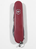 Vintage Victorinox Switzerland Swiss Army Officier Suisse Red Multi Tool Folding Pocket Knife